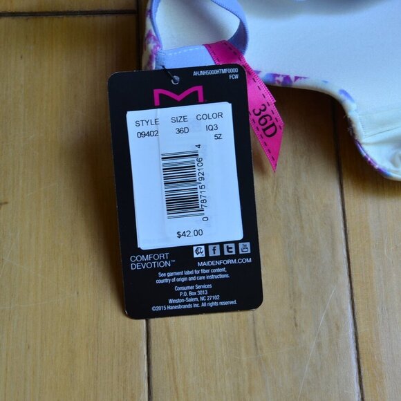 Maidenform Demi Coverage T Shirt Bra 36D - Picture 4 of 5